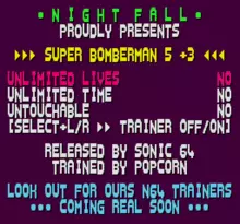 Image n° 7 - screenshots  : Super Bomberman 5
